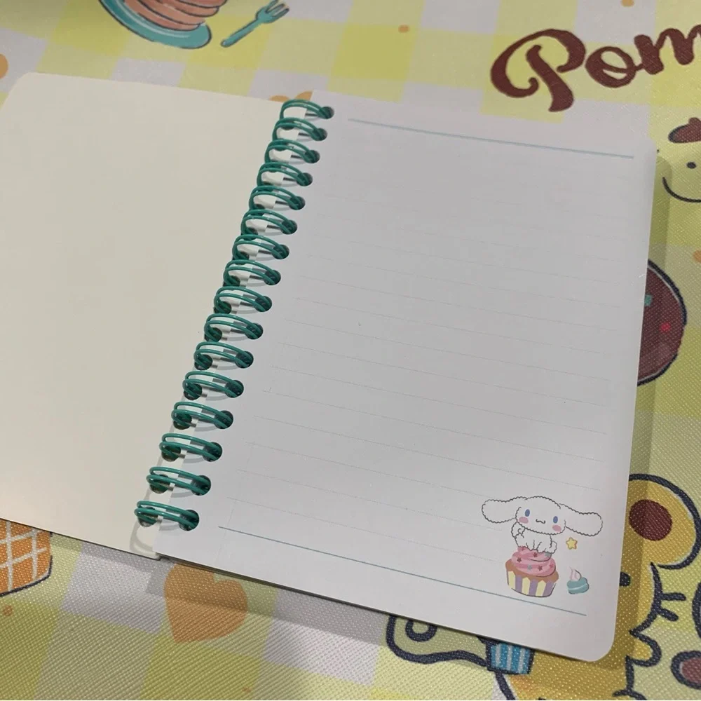 Cinnamoroll Blue Sweet Treats Themed Small Spiral Notebook